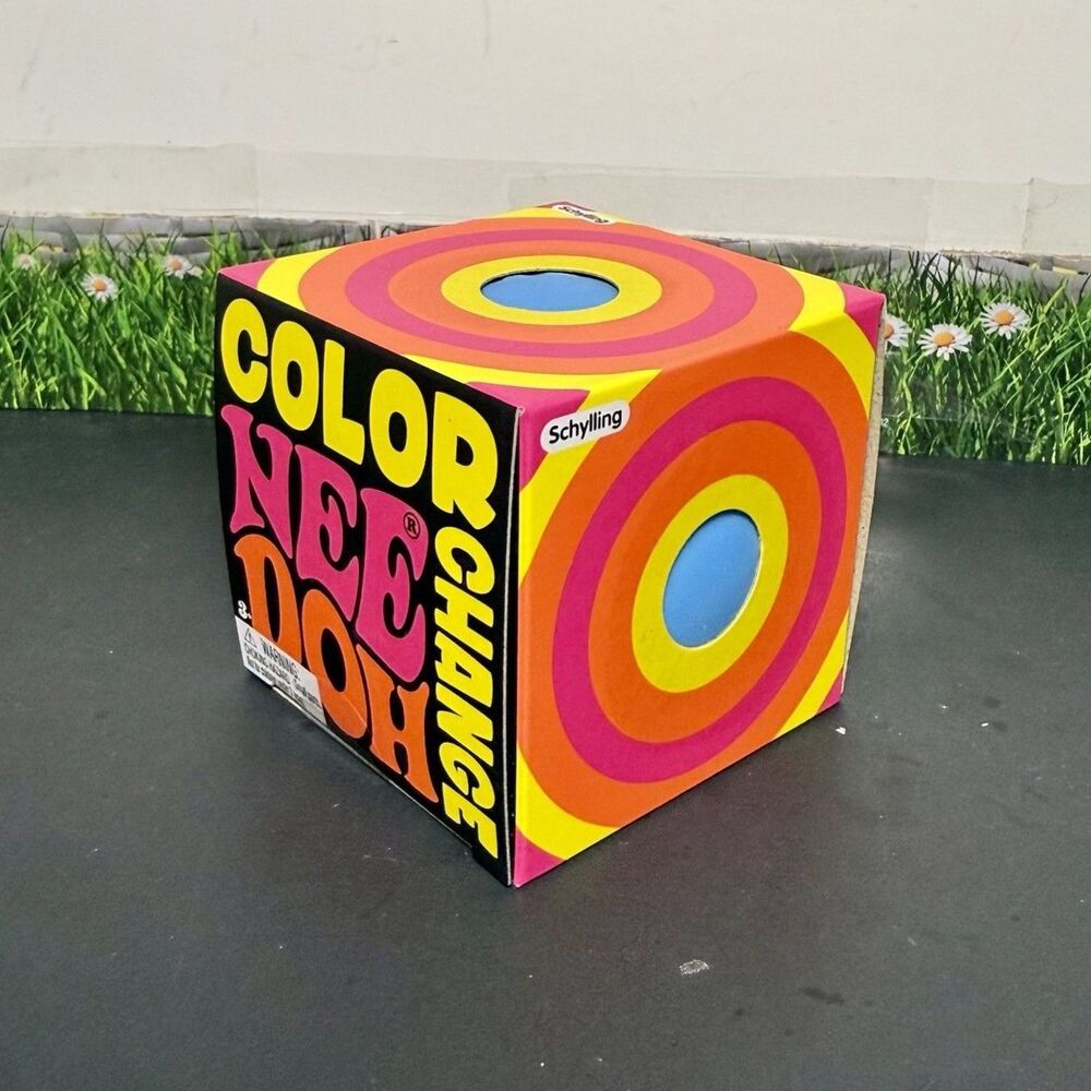 NEEDOH Color Change Squishy Stress Ball - Blue to Pink - Authentic!!
